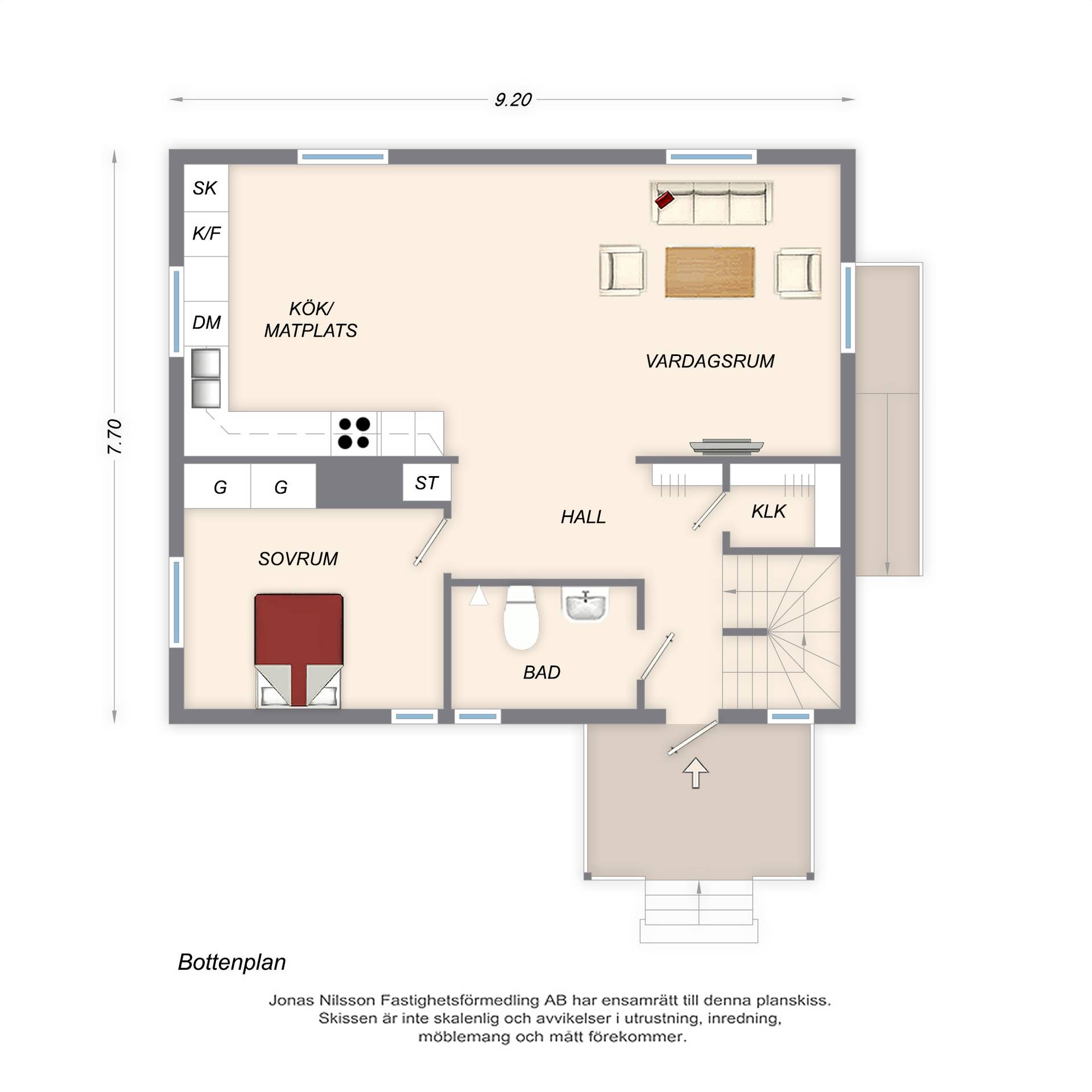 5 rum Villa på Kirunavägen 91 Centrum Pajala kommun - bild 28