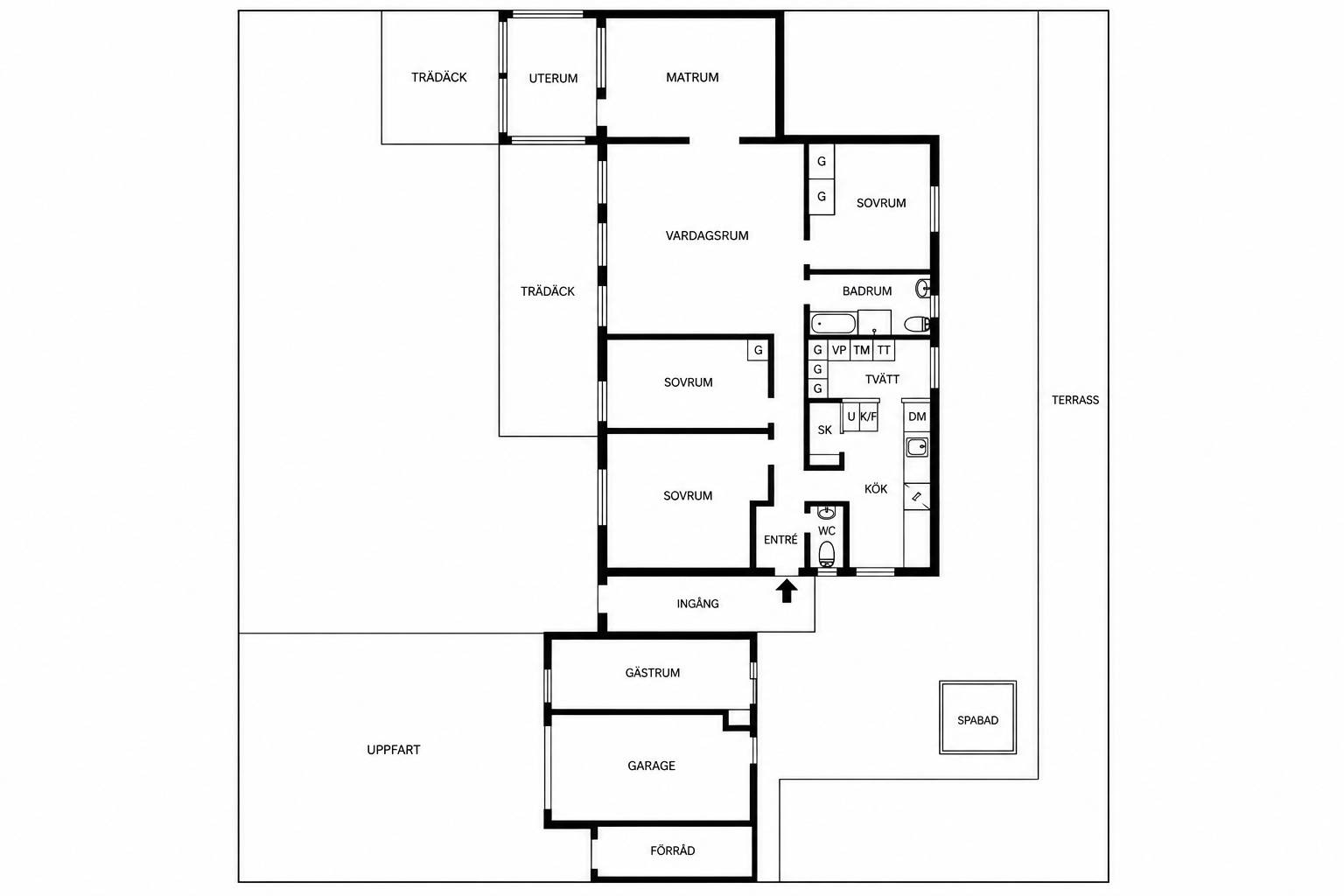 103 m² Villa på Bangårdsvägen 15 Trelleborgs kommun - bild 40
