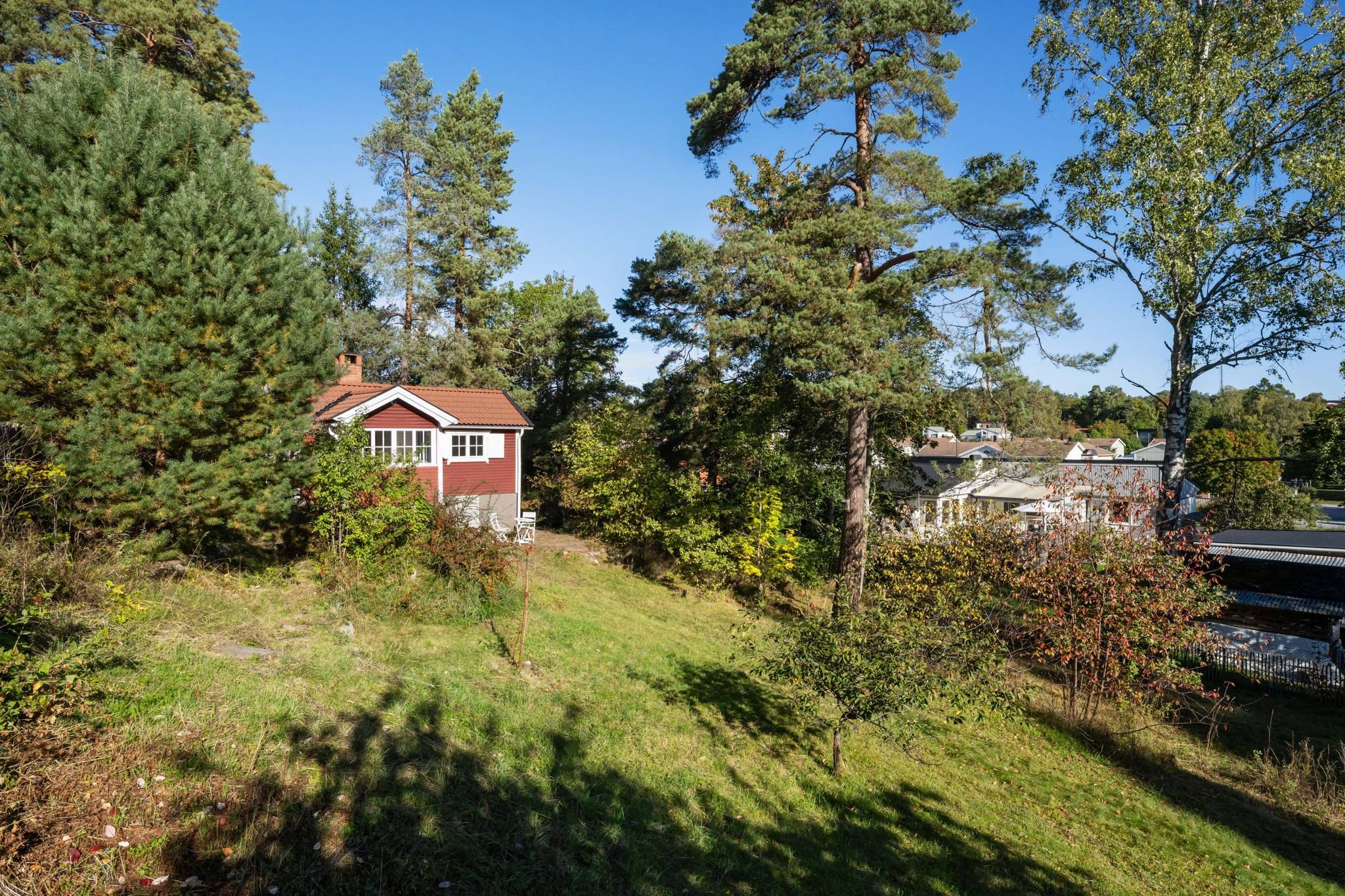 Tomt på Sågtorpsvägen 33B Lahäll Täby kommun - bild 2