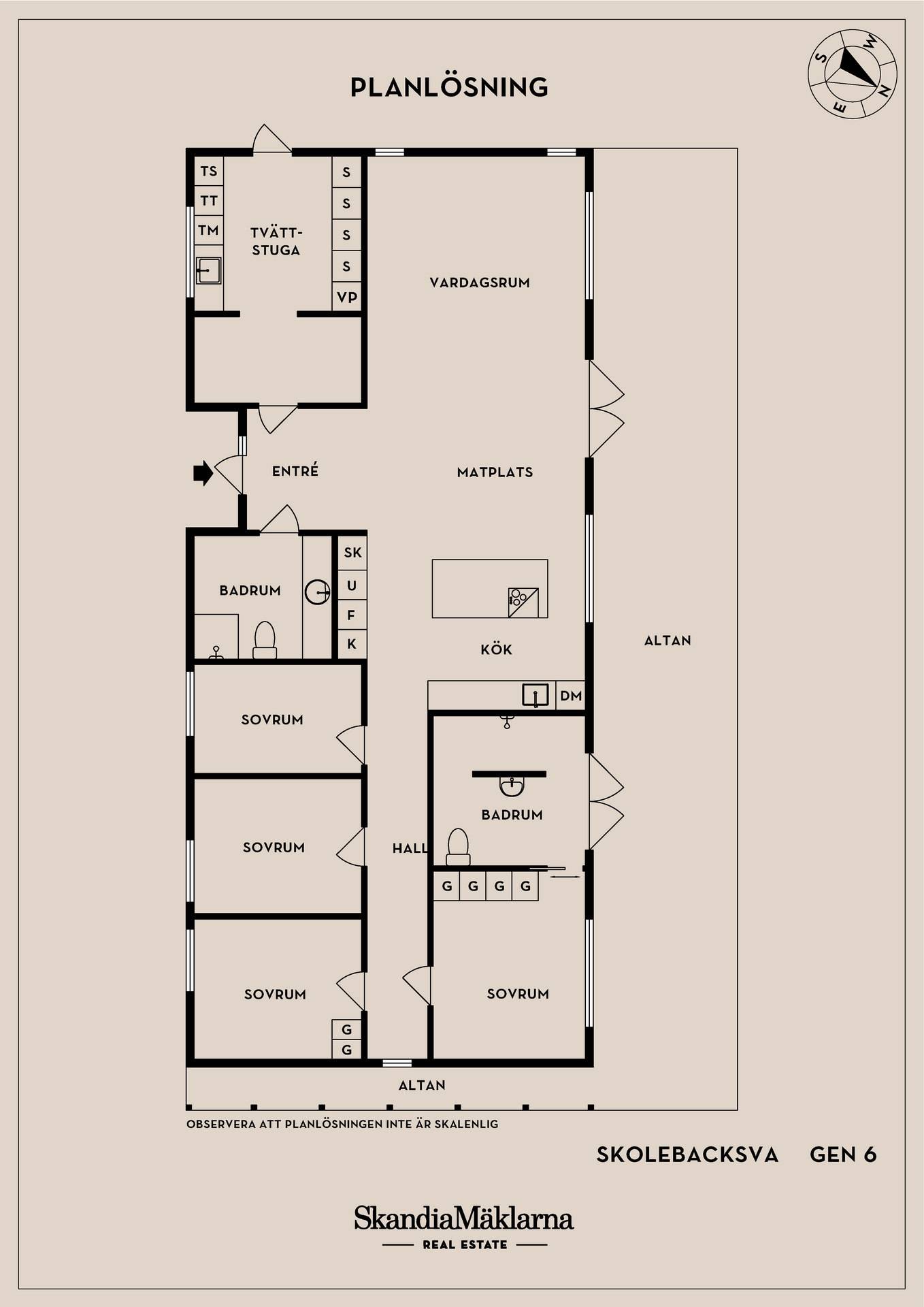 5 rum Villa på Skolebacksvägen 6 Bjärehalvön Båstads kommun - bild 45