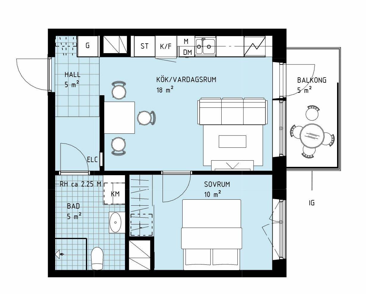 2 rum Lägenhet på Tellusgatan 3 Telefonplan Stockholms kommun - bild 18