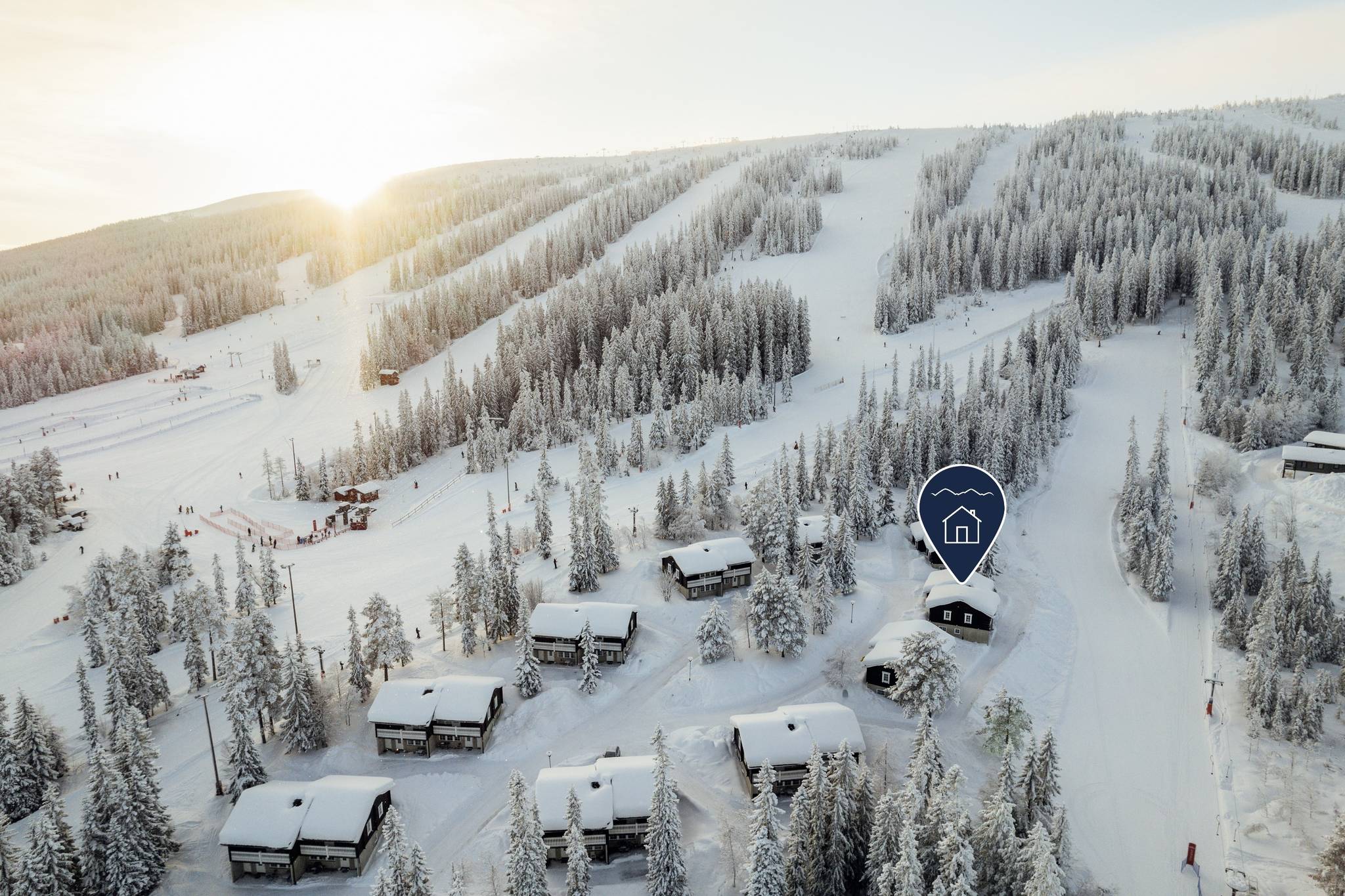 3 rum lägenhet på Gula byn 408B Lindvallen, Sälen, Malung-Sälens kommun - bild 1
