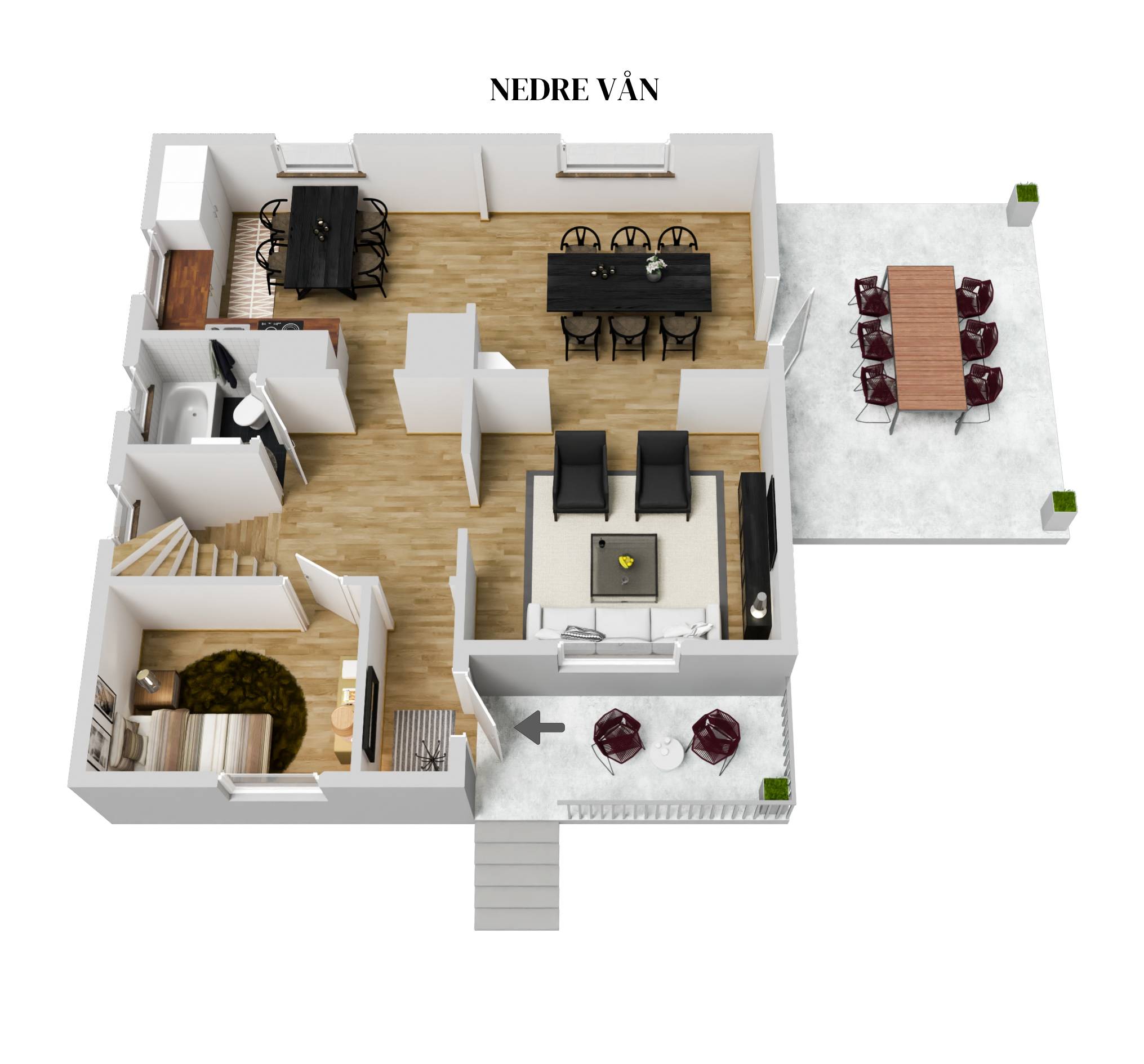 6 rum Villa på Kyrkogatan 8 Ryssby Ljungby kommun - bild 22