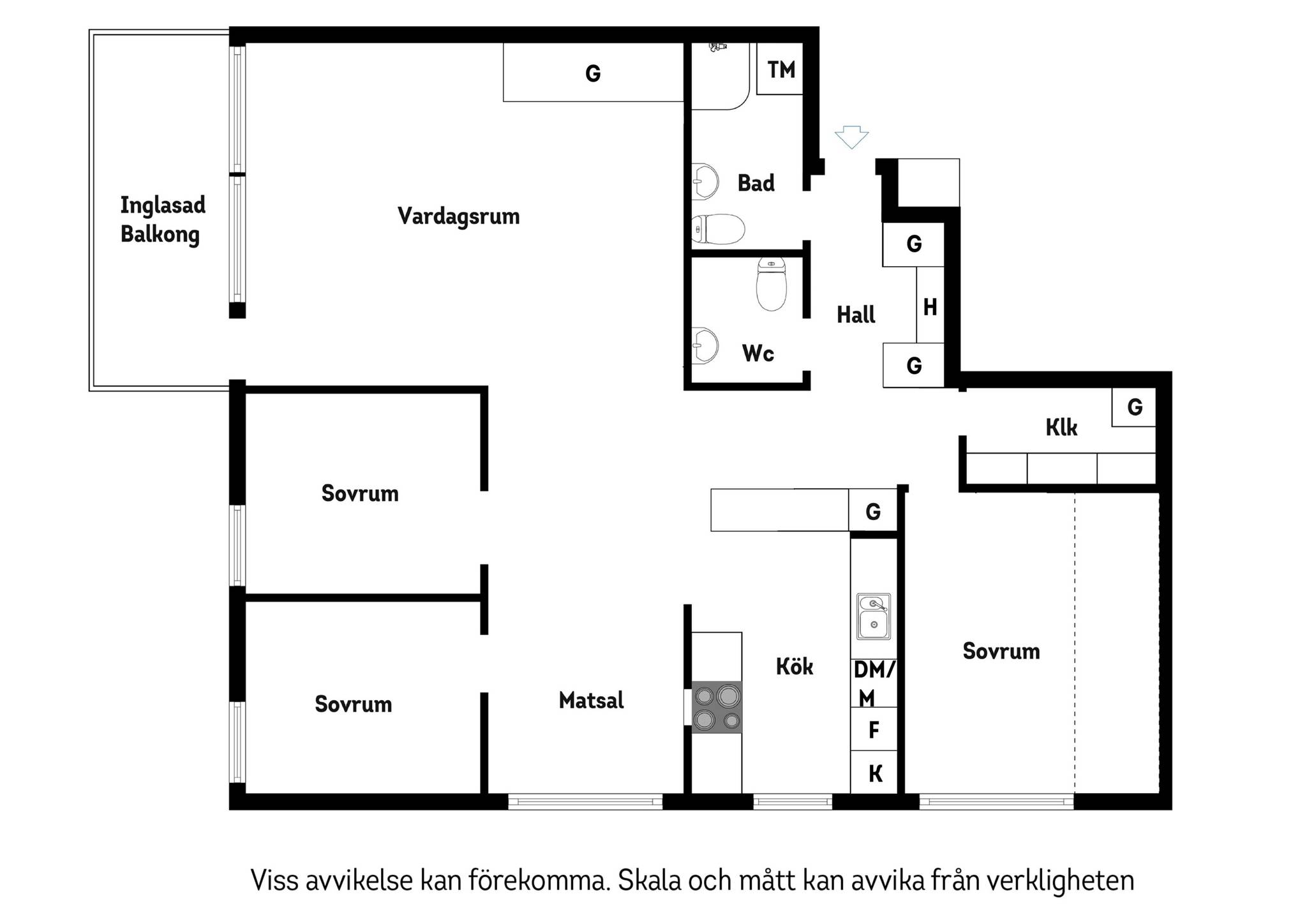 4 rum Lägenhet på Wiboms väg 10 Västra Skogen Solna kommun - bild 32