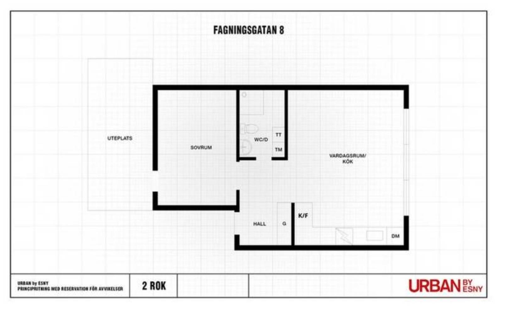2 rum Lägenhet på Fagningsgatan 8 Norra Djurgårdsstaden Stockholms kommun - bild 27