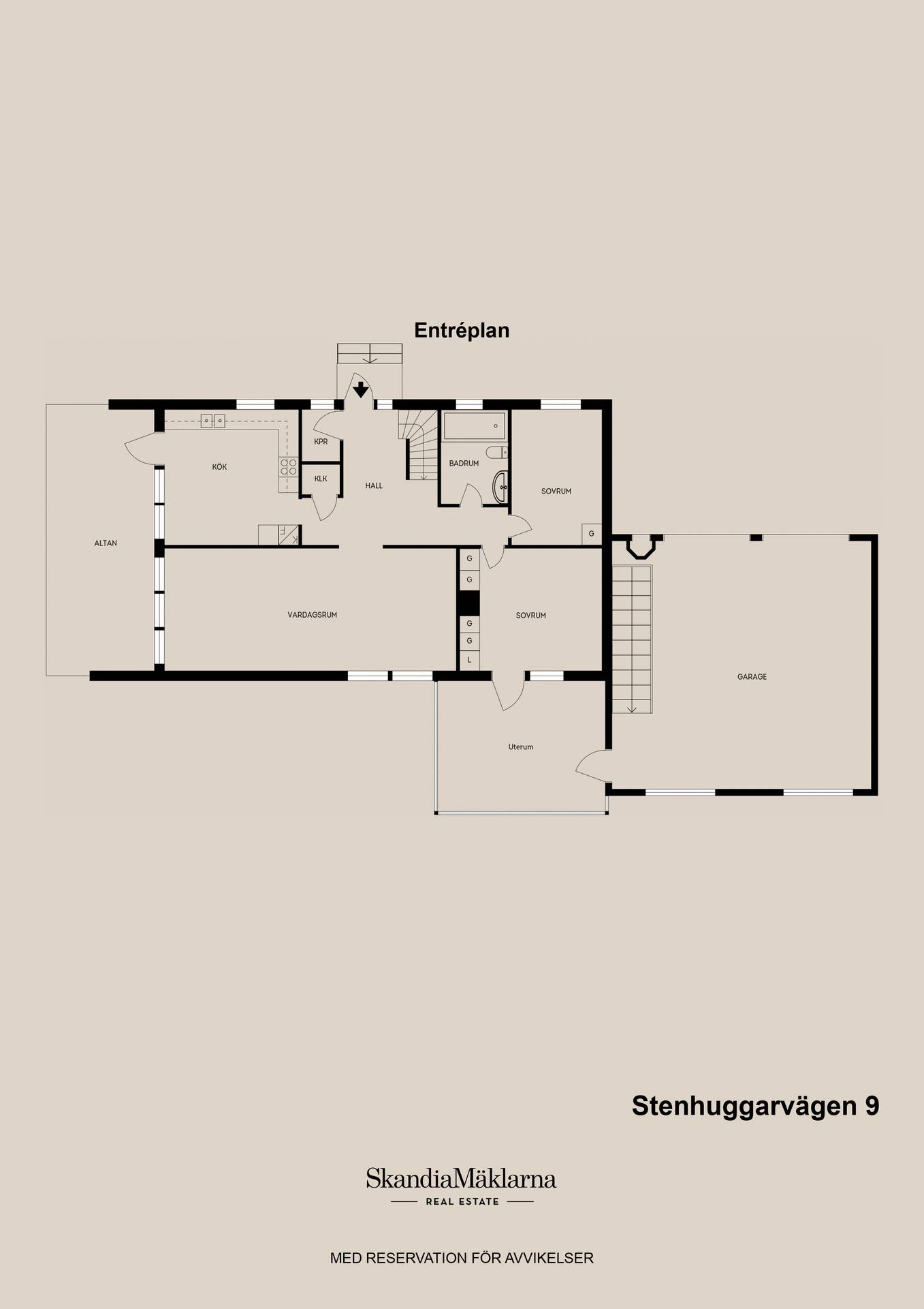 6 rum Villa på Stenhuggarvägen 9 Gävle kommun - bild 62