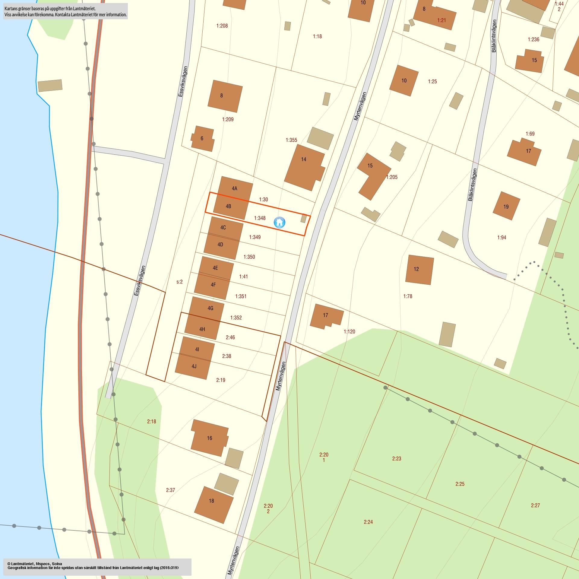 171 m² Radhus på Essviksvägen 4B Essvik Sundsvalls kommun - bild 47