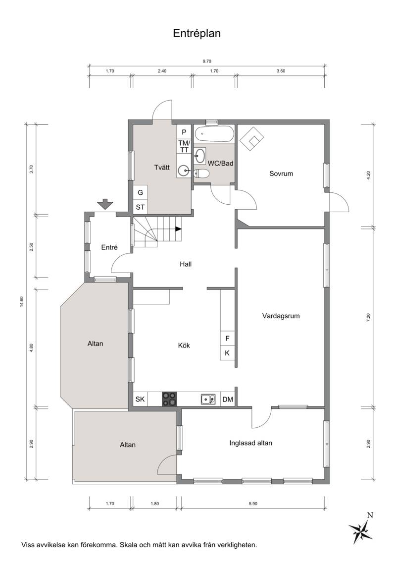 7 rum Villa på Bertolsvägen 17 Göta Och Ryrsjön Lilla Edets kommun - bild 17