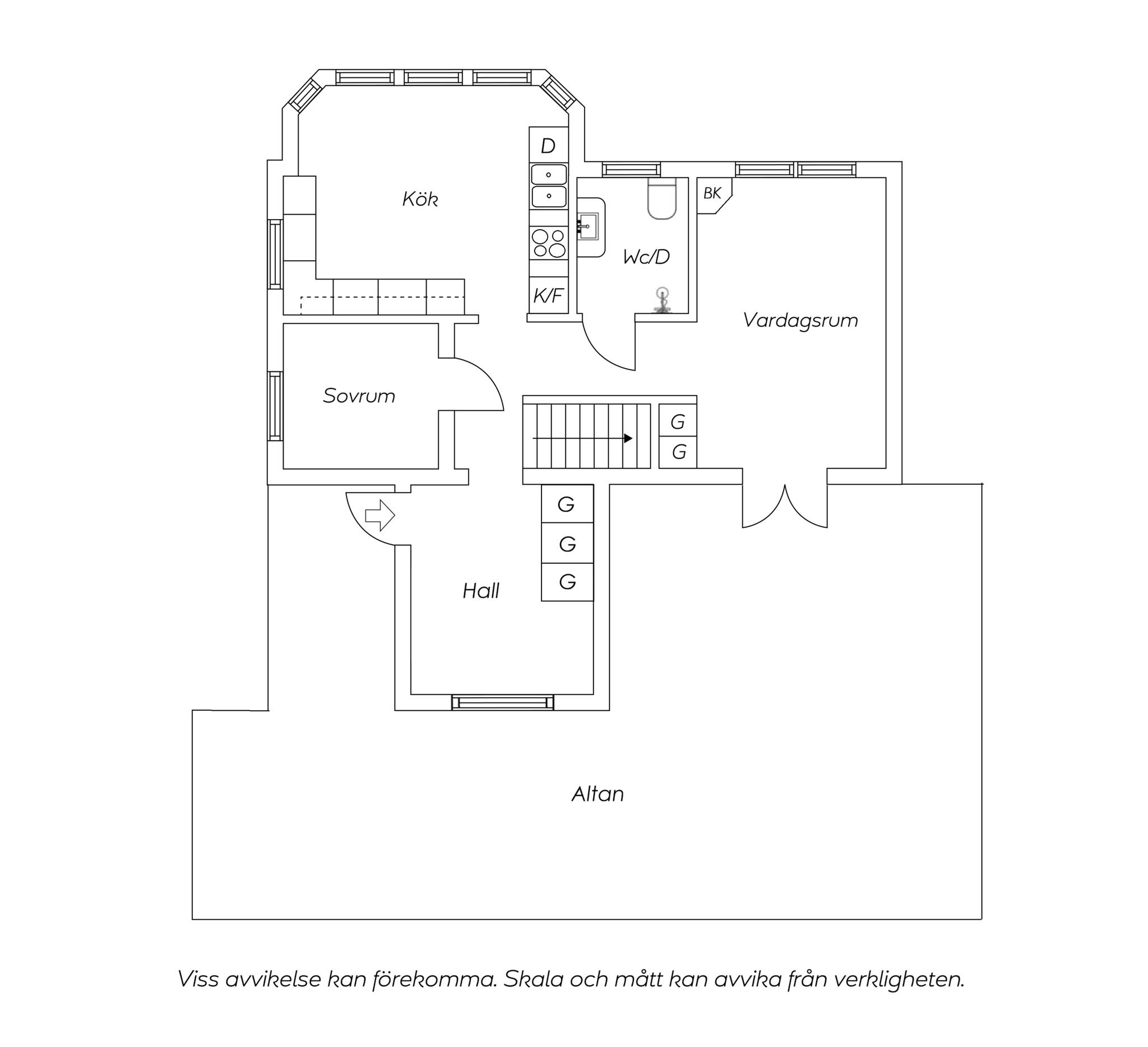 3 rum Villa på Bergskärsvägen 9 Sandviken Södertälje kommun - bild 46