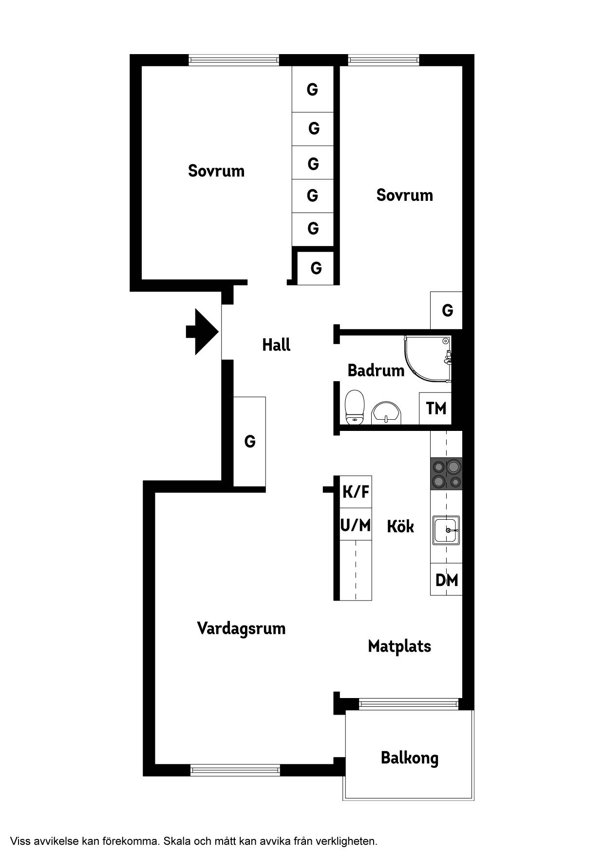 3 rum Lägenhet på Kastalagatan 4 Centralt Kungälvs kommun - bild 9