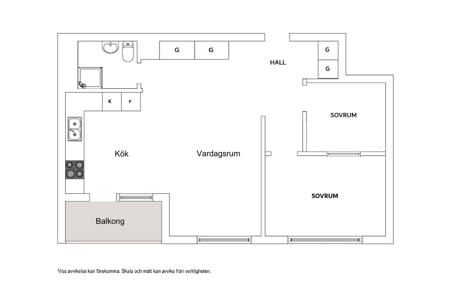 2.5 rum Lägenhet på Hagalundsgatan 20 Hagalund Solna kommun - bild 16