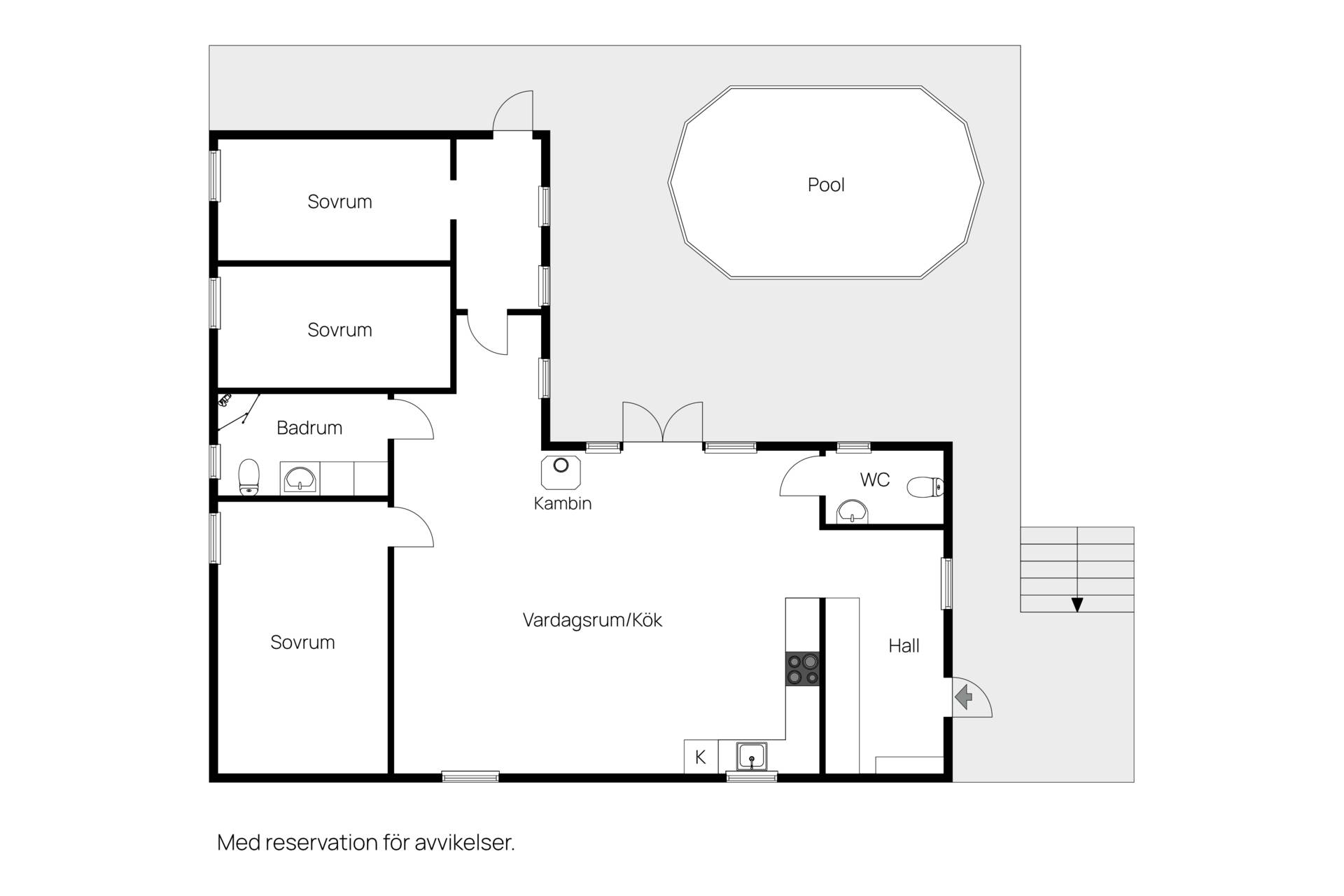 4 rum Villa på Munkvretsvägen 12 Norrtälje kommun - bild 31