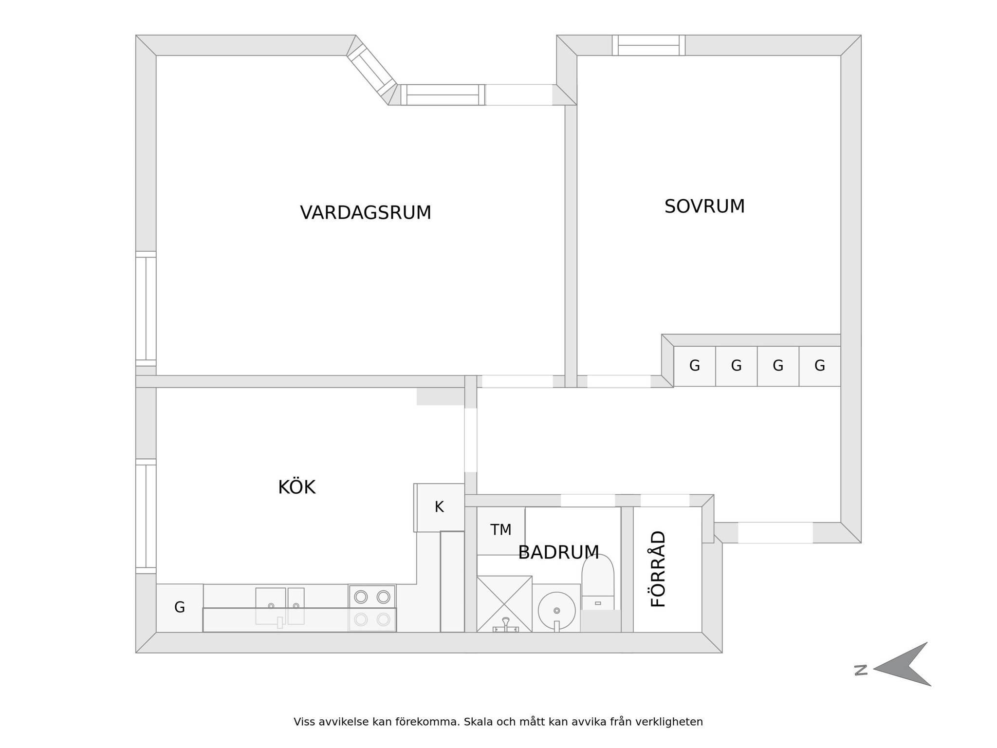 2 rum Lägenhet på Skandiavägen 2B Bohusgården Uddevalla kommun - bild 19