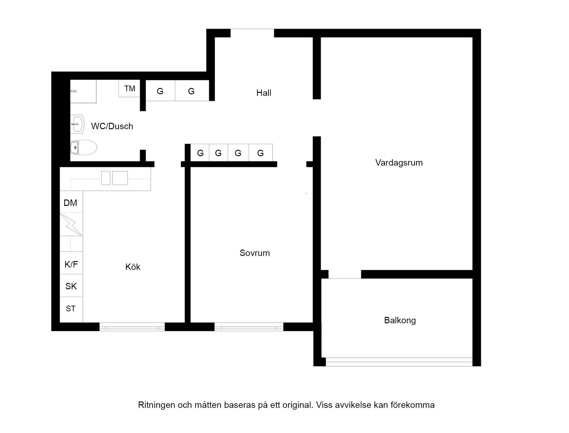 2 rum Lägenhet på Hemmansvägen 2 Centrum/öster Halmstads kommun - bild 19