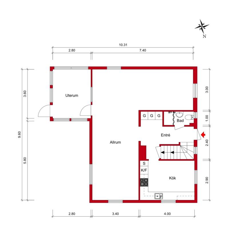 3 rum Villa på Engatan 3 Bjuvs kommun - bild 19