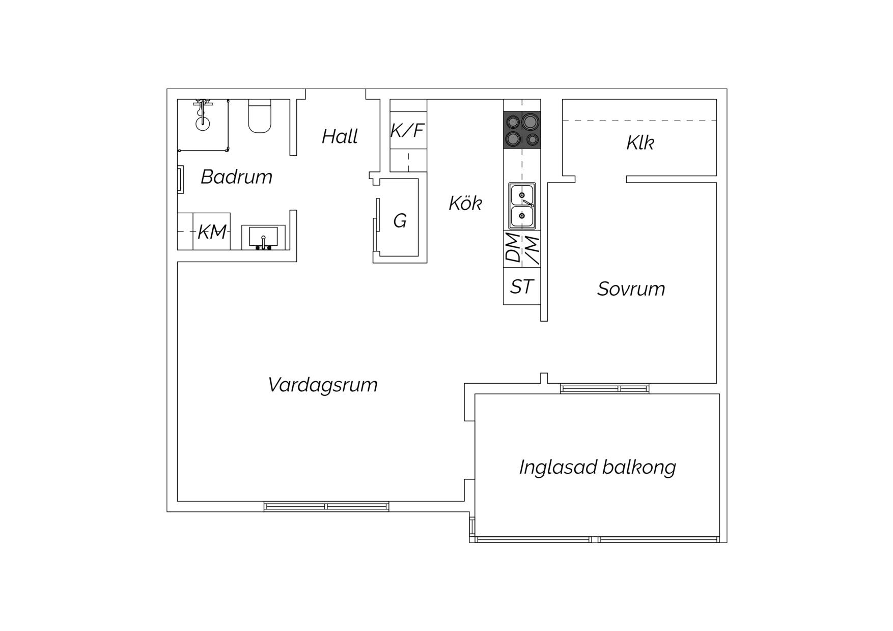 2 rum Lägenhet på Fabriksgatan 10 Sockerbruksområdet Lunds kommun - bild 28
