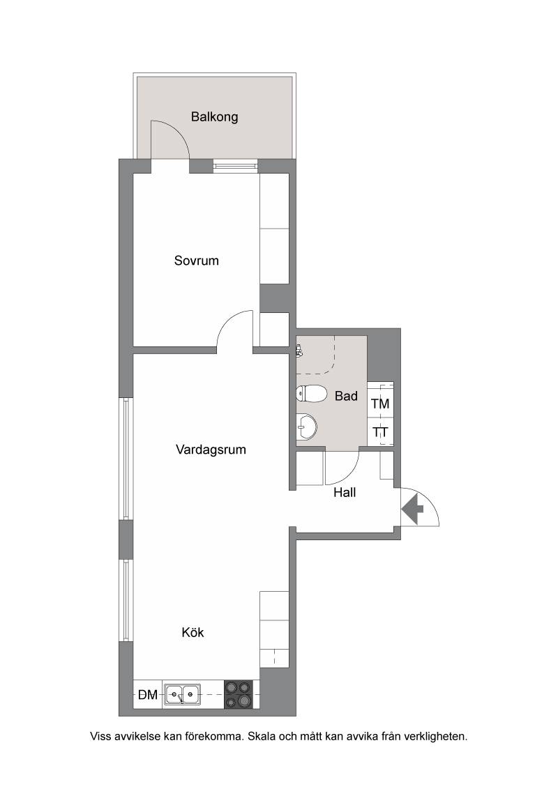 2 rum Lägenhet på Lämmelgränd 9 Stora Mossen Stockholms kommun - bild 27