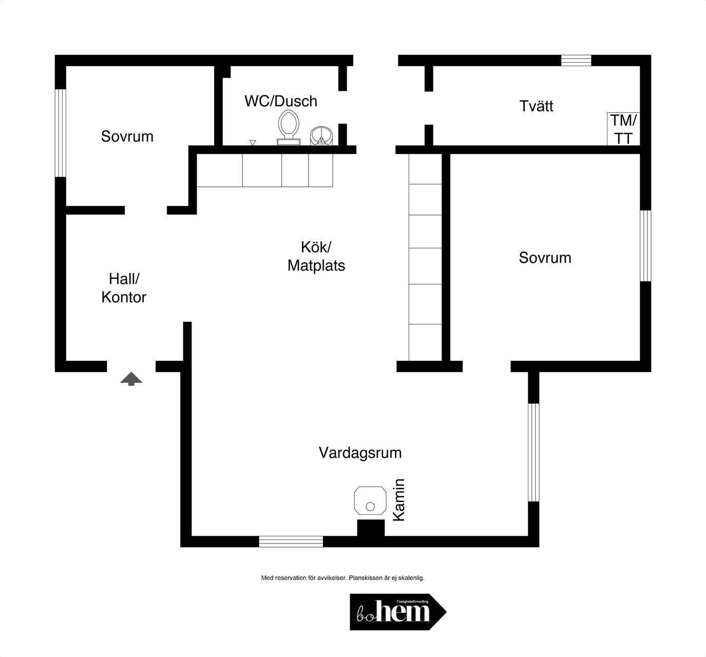 3 rum Villa på Tullstorpsvägen 77P Toftängen / Virentofta / Husie Malmö kommun - bild 50