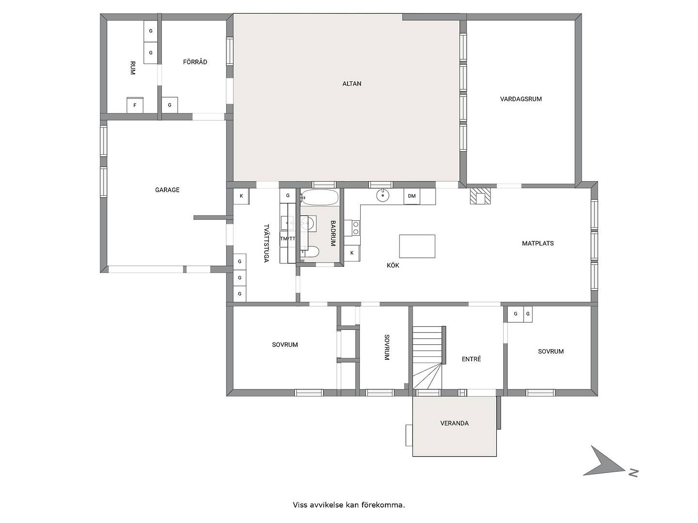 7 rum Villa på Granelundsgatan 18 Hörnebo Tibro kommun - bild 42
