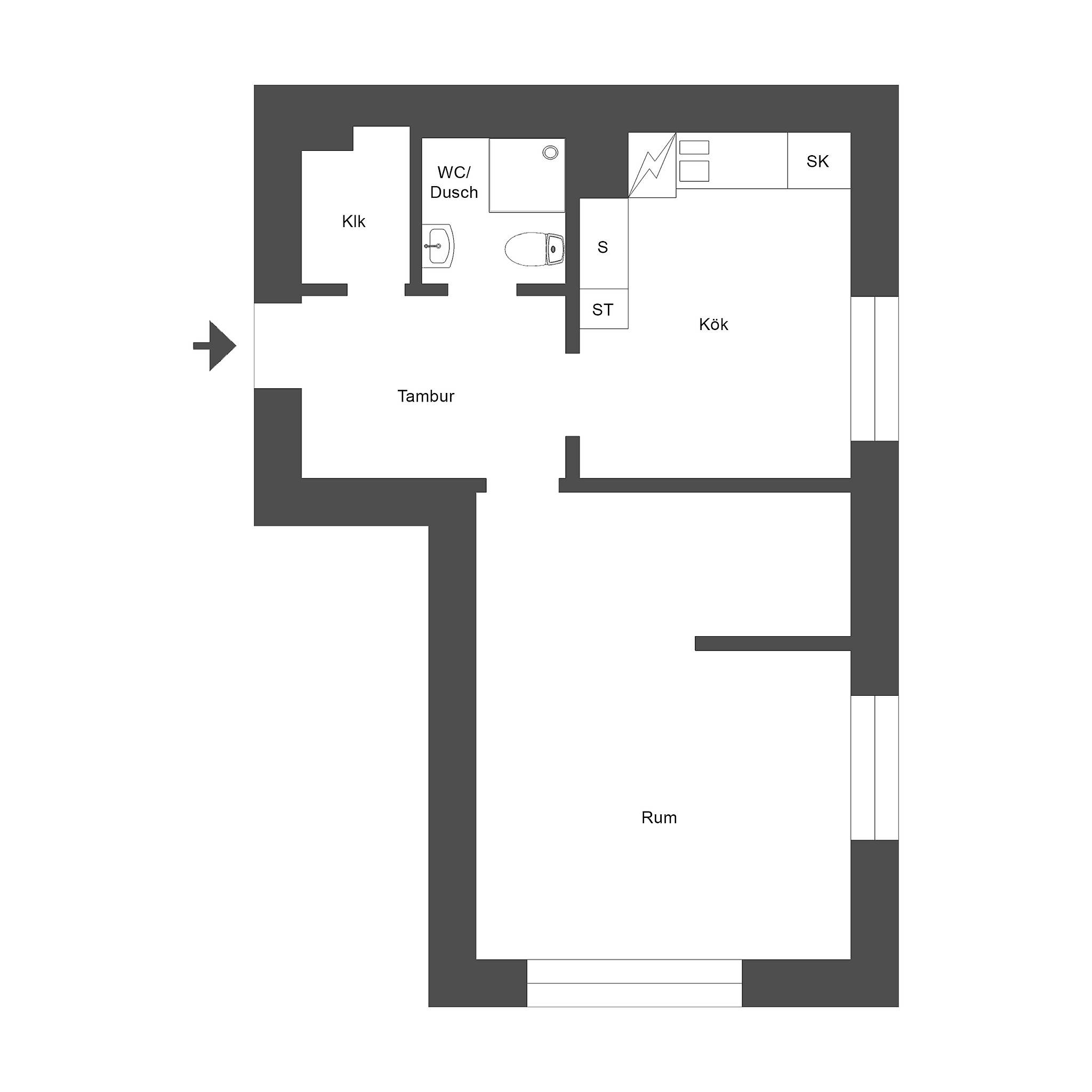 1 rum Lägenhet på Sjöbogatan 58 Sjöbo Borås kommun - bild 12