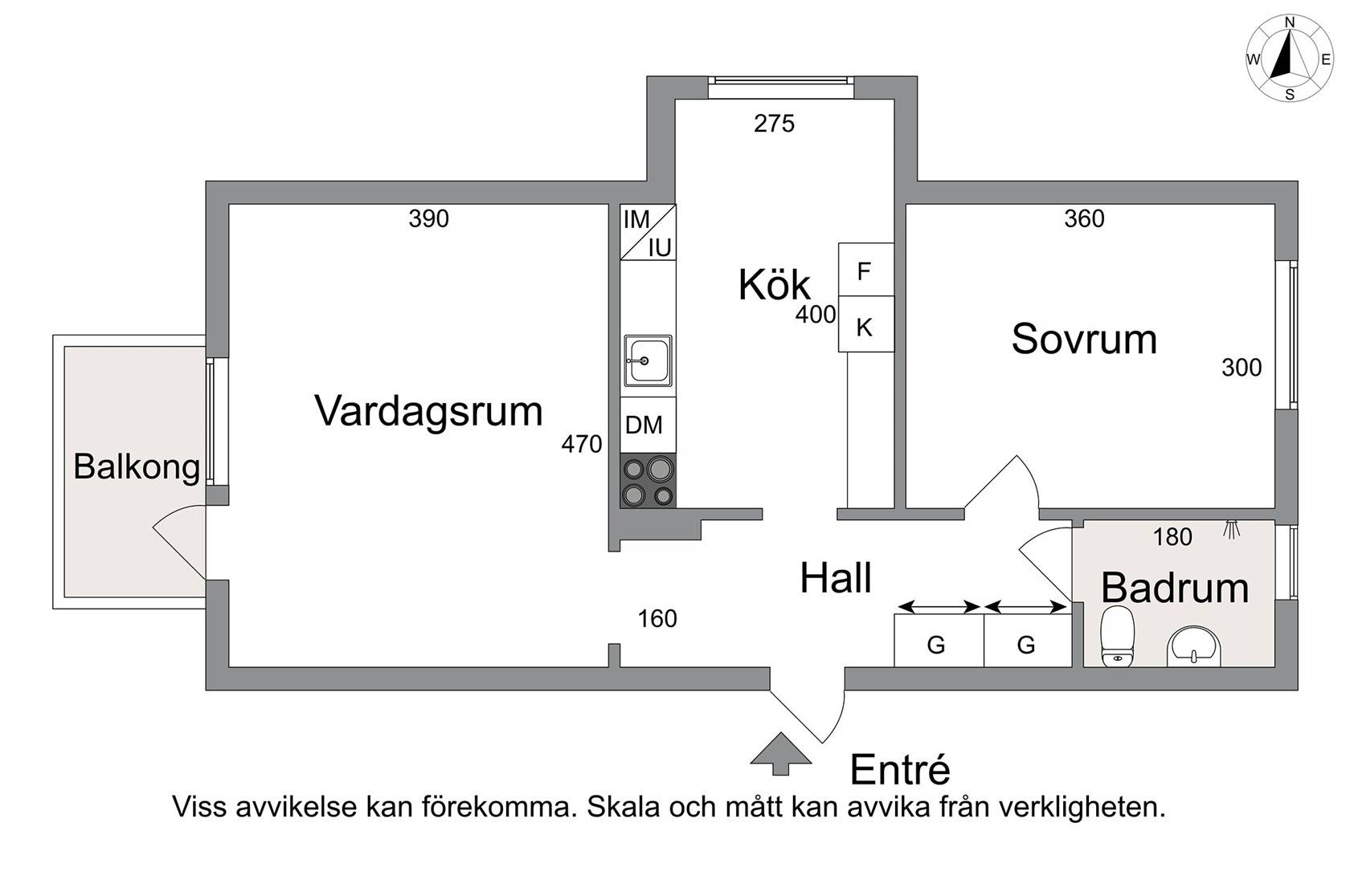 2 rum Lägenhet på Snapphanegatan 6A Centrum Hässleholms kommun - bild 21