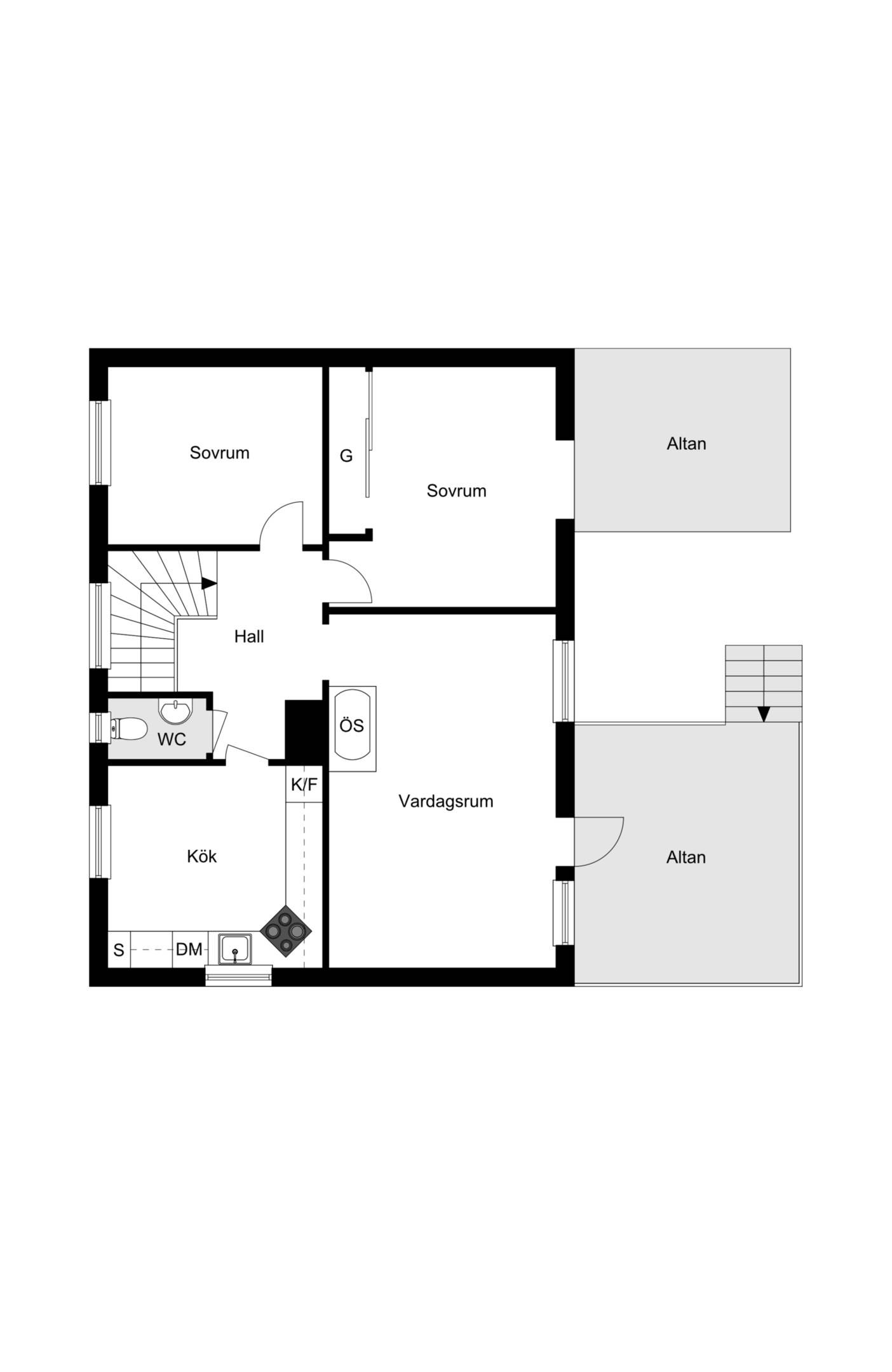 5 rum Villa på Tårtvägen 3 Sköndal Stockholms kommun - bild 54