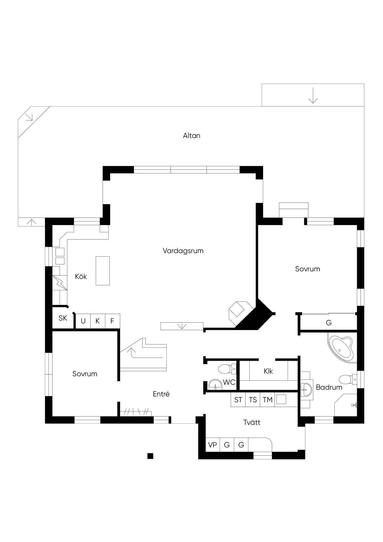 6 rum Villa på Kungsvägen 121 Halmstad Halmstads kommun - bild 35