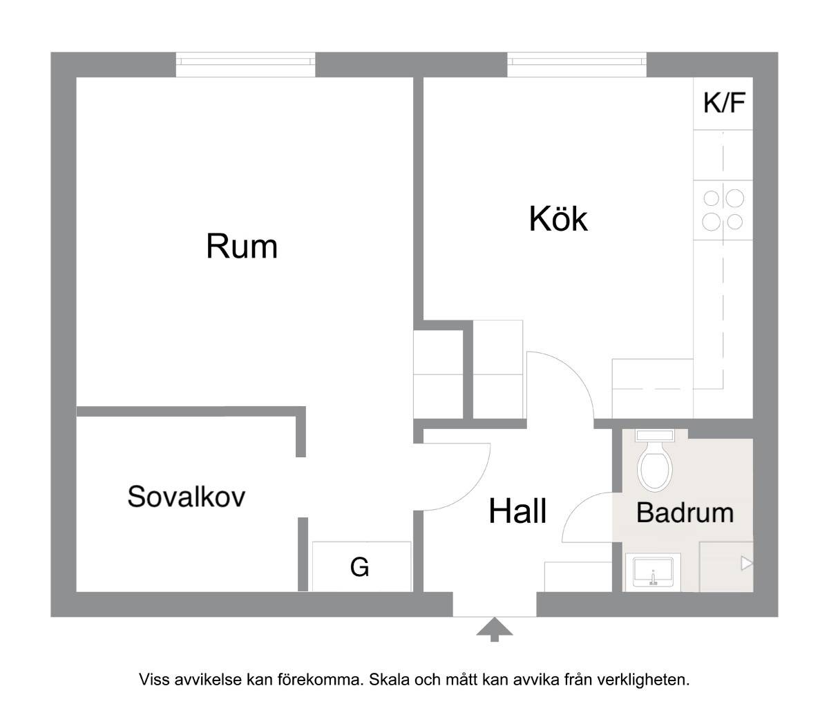 1.5 rum Lägenhet på Västra Skrävlingevägen 103 Gula Höja Malmö kommun - bild 21