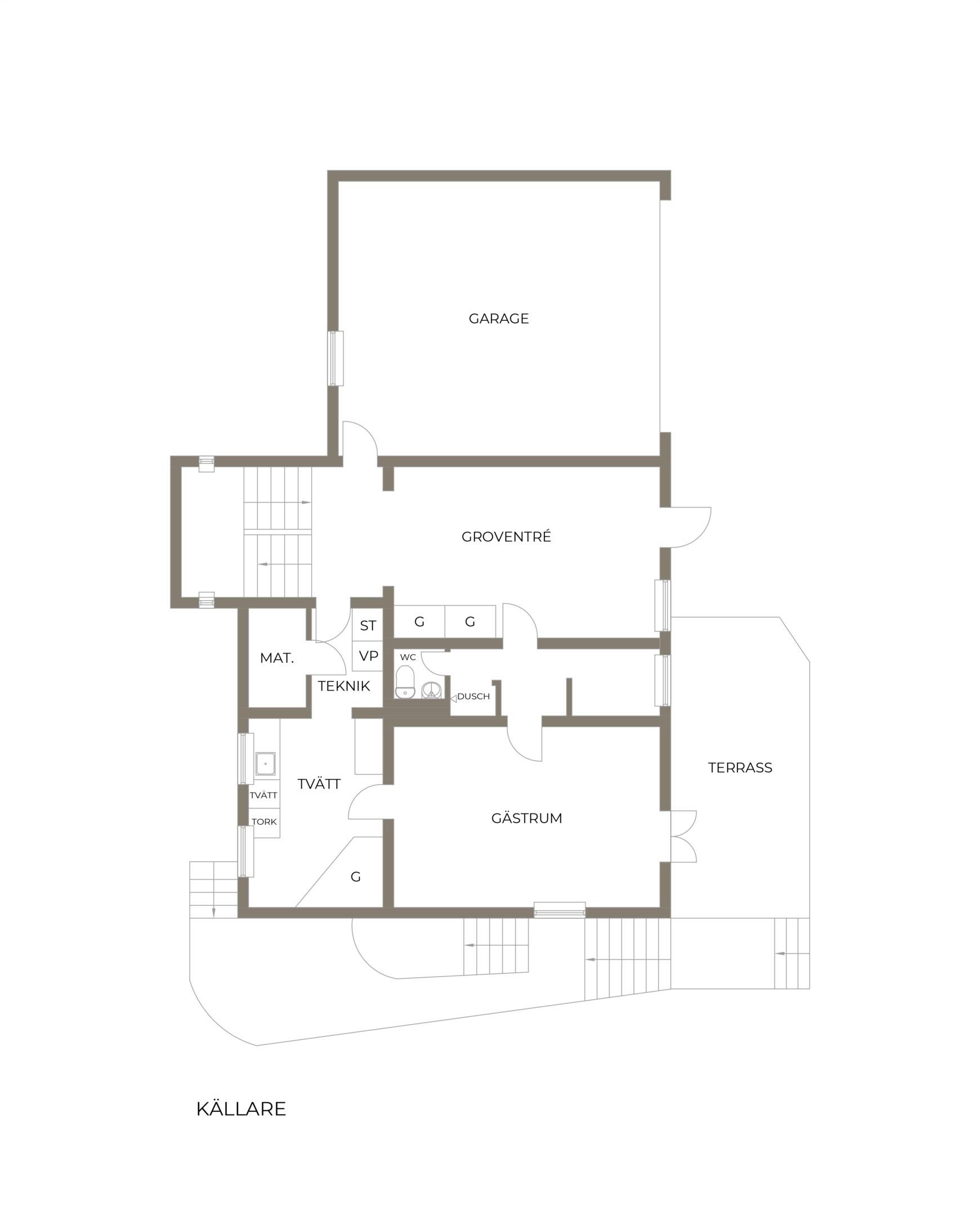 216 m² Villa på Långängsvägen 52 Stocksund - Långängen Danderyds kommun - bild 44