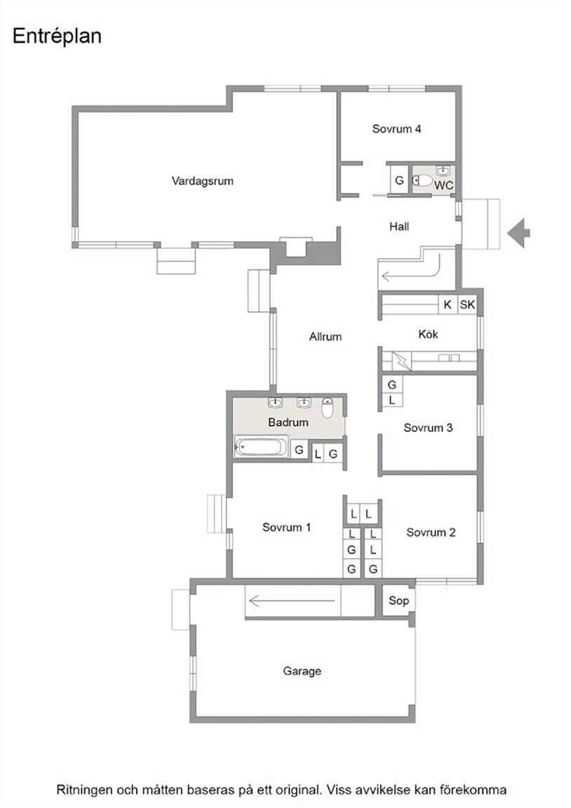 6 rum Villa på Kronoparksgatan 5 Västra sidan Mariestads kommun - bild 34