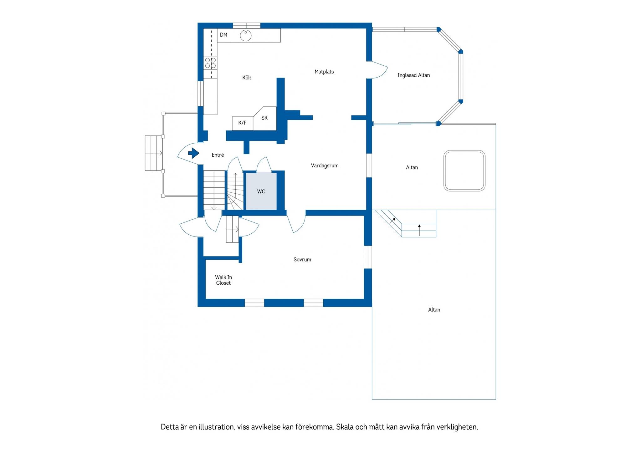 7 rum Villa på Långvägen 19 Bergeforsen Timrå kommun - bild 49