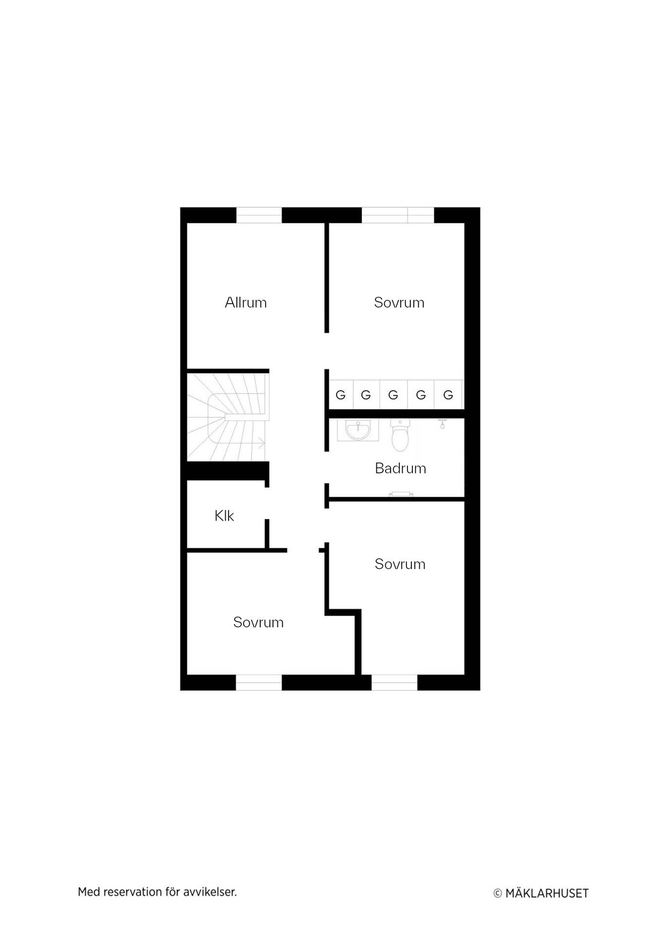 5 rum Radhus på Hägnadsgatan 53 Trädgårdsstaden Skövde kommun - bild 28