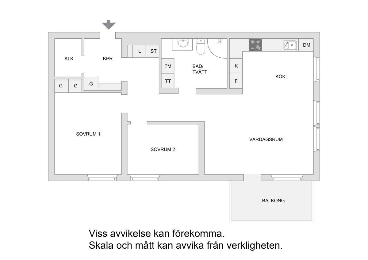 3 rum Lägenhet på Björketorpsvägen 17 Bromma Norra Ängby Stockholms kommun - bild 24