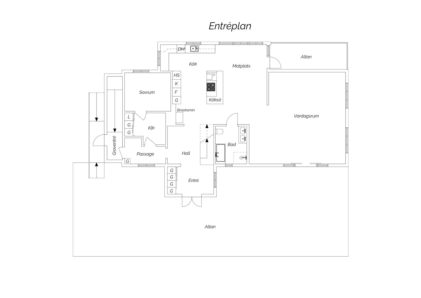 7 rum Villa på Kobbaviksvägen 3 Fjordsidan Kungsbacka kommun - bild 37
