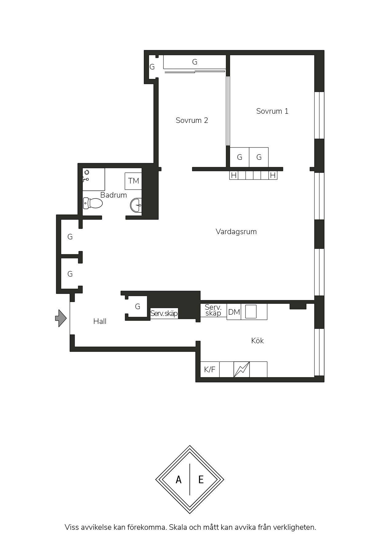 2.5 rum Lägenhet på Ringvägen 131 Södermalm Stockholms kommun - bild 22