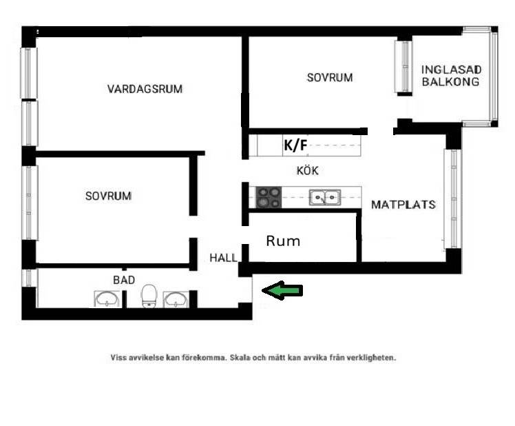 3.5 rum Lägenhet på Lövhagsgatan 19 Råby Västerås kommun - bild 18