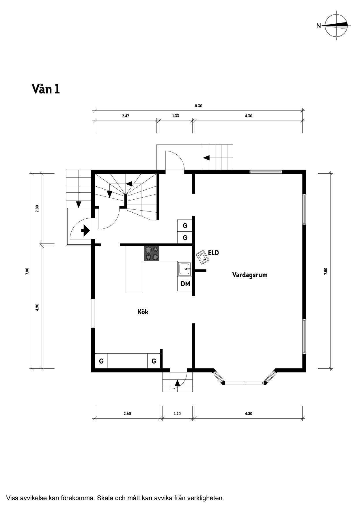 7 rum Villa på Herrestadsgatan 17 Uddevalla kommun - bild 47