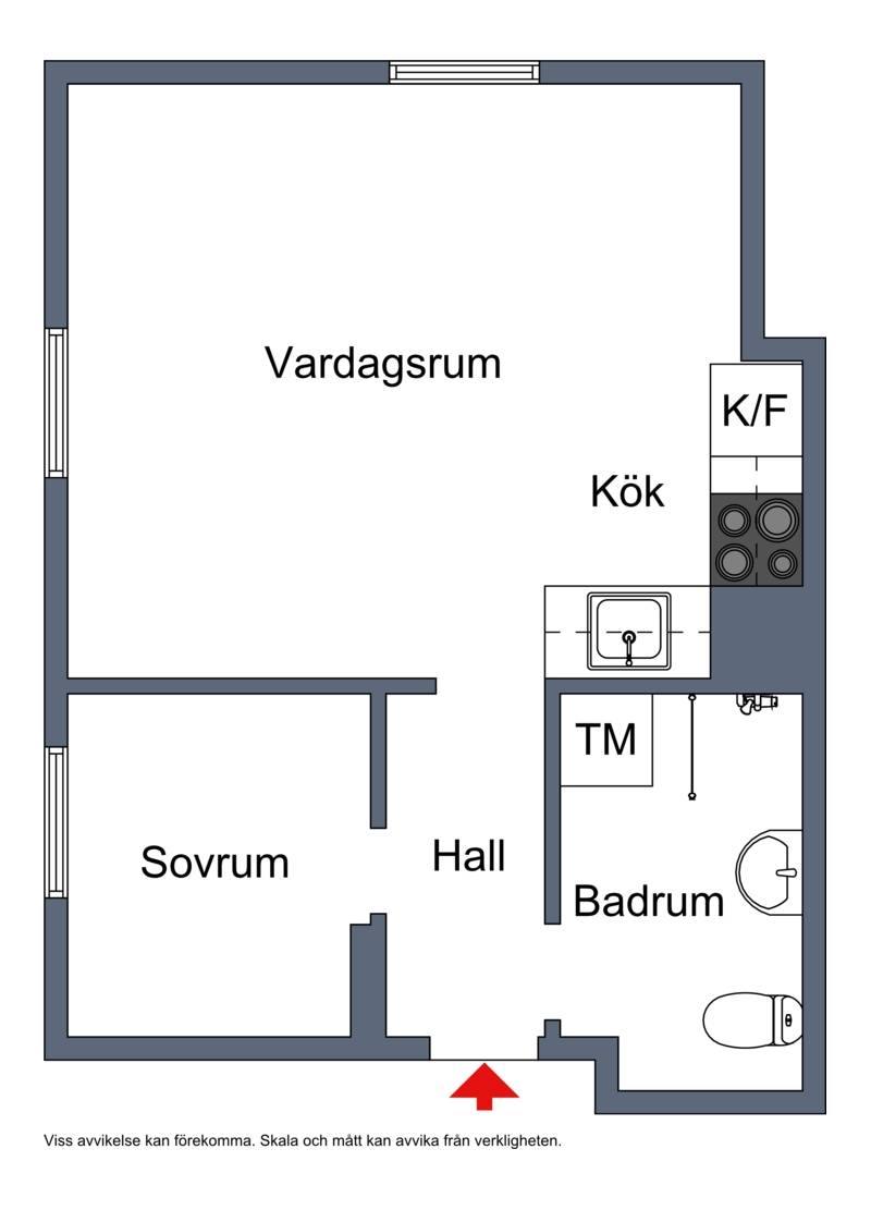 2 rum Lägenhet på Gröndalsvägen 83 Gröndal Stockholms kommun - bild 33