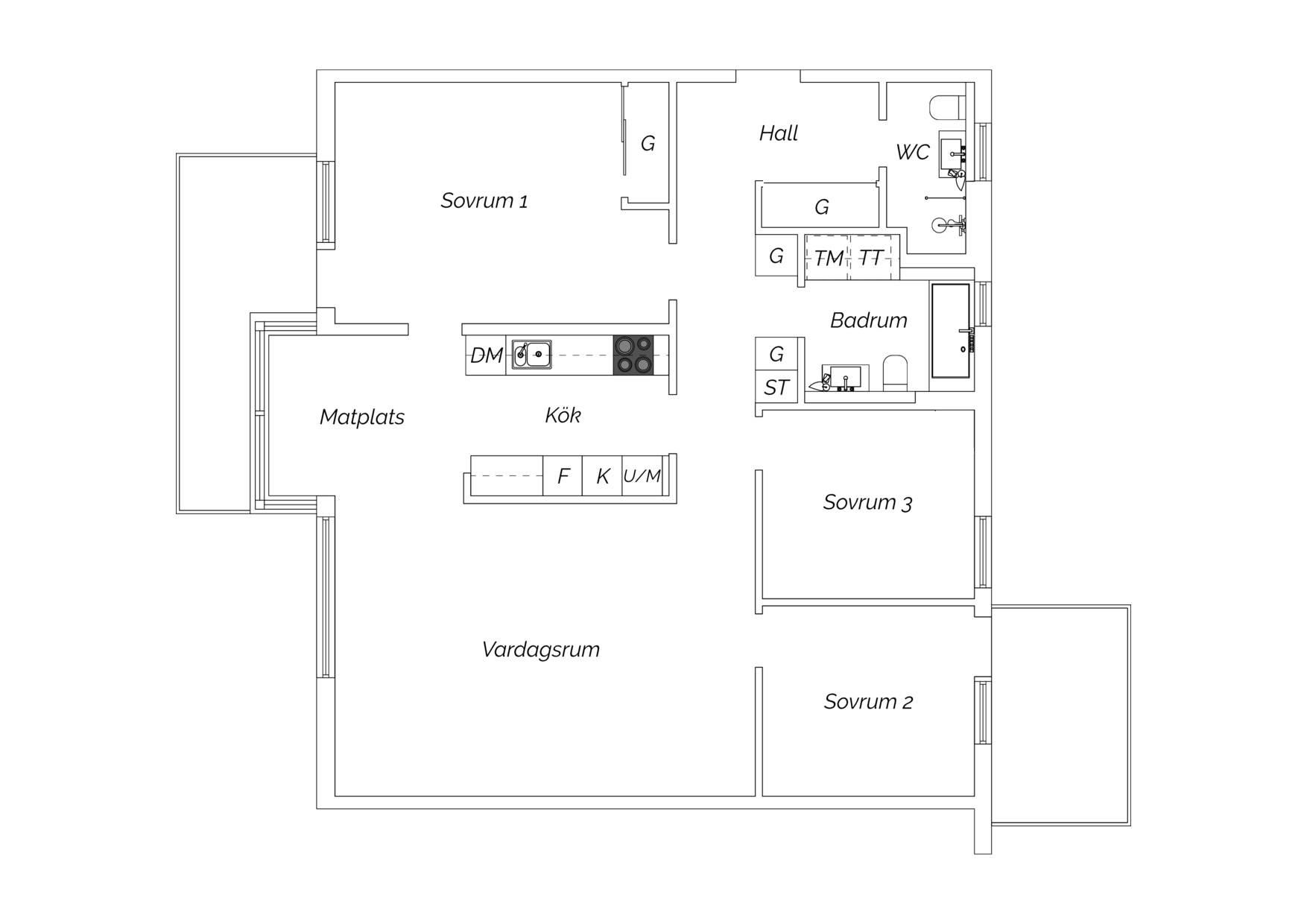 4 rum Lägenhet på Primusgatan 84, 2tr Lilla Essingen Stockholms kommun - bild 21