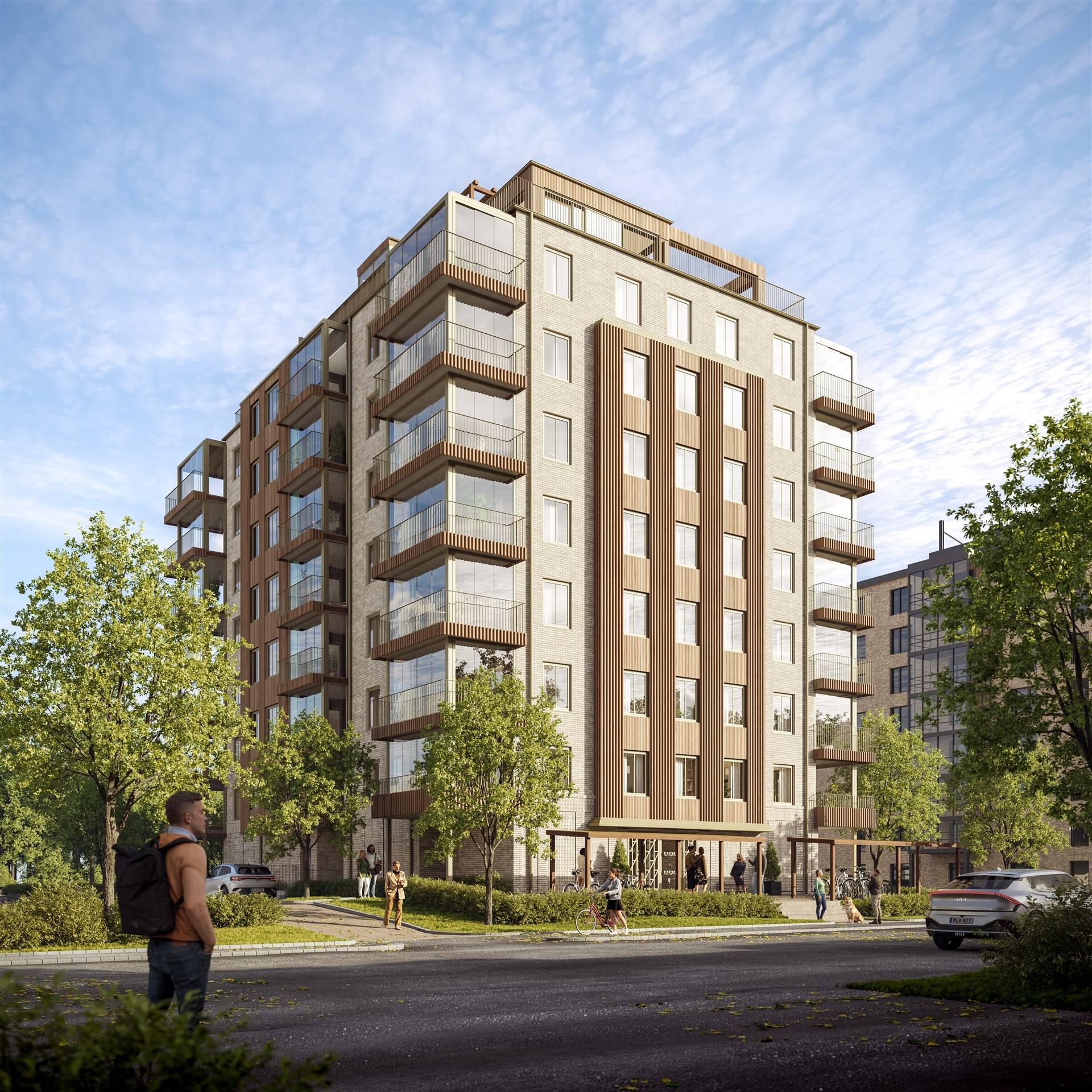 2 rum Lägenhet på Hjortvägen 8, lgh nr 1403 Falkenbergs kommun - bild 2