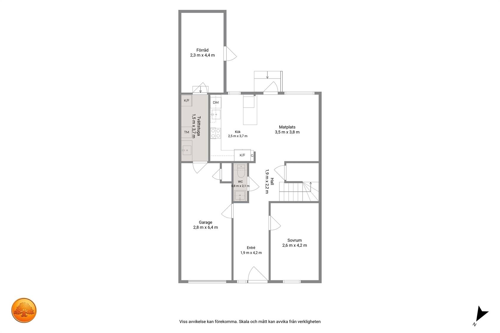 6 rum Radhus på Byvägen 61 Ronna Södertälje kommun - bild 32