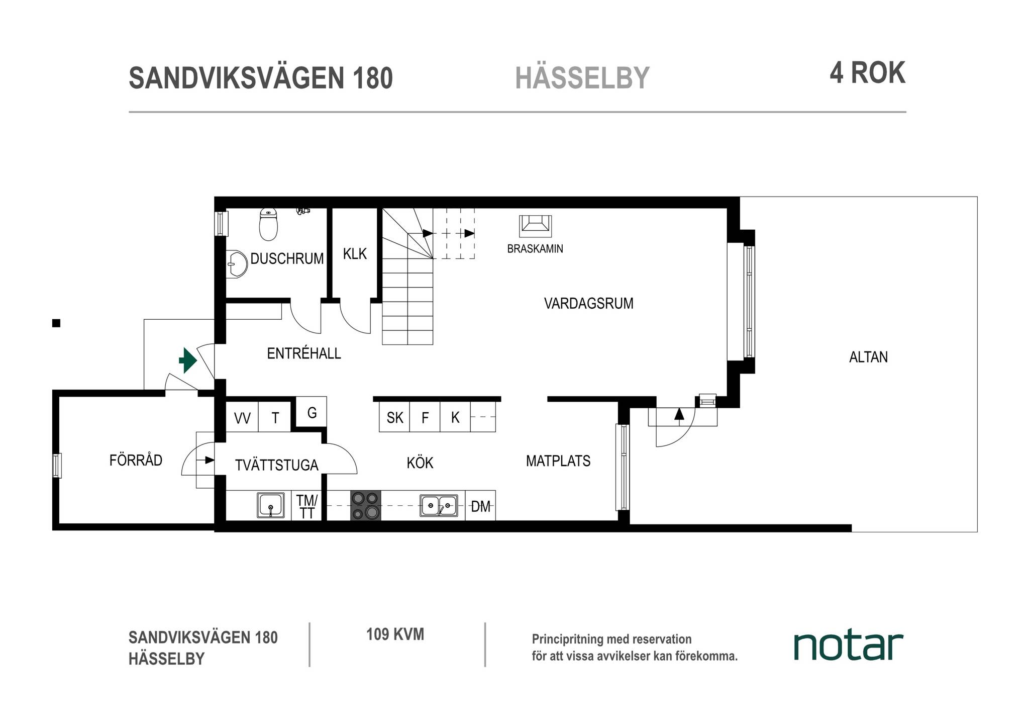102 m² Radhus på Sandviksvägen 180 Hässelby villastad Stockholms kommun - bild 27
