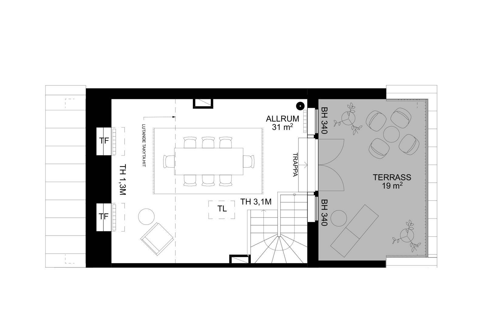 6 rum radhus på Tältgatan/Norrbergsgatan Centrala Vaxholm, Vaxholms kommun - bild 5