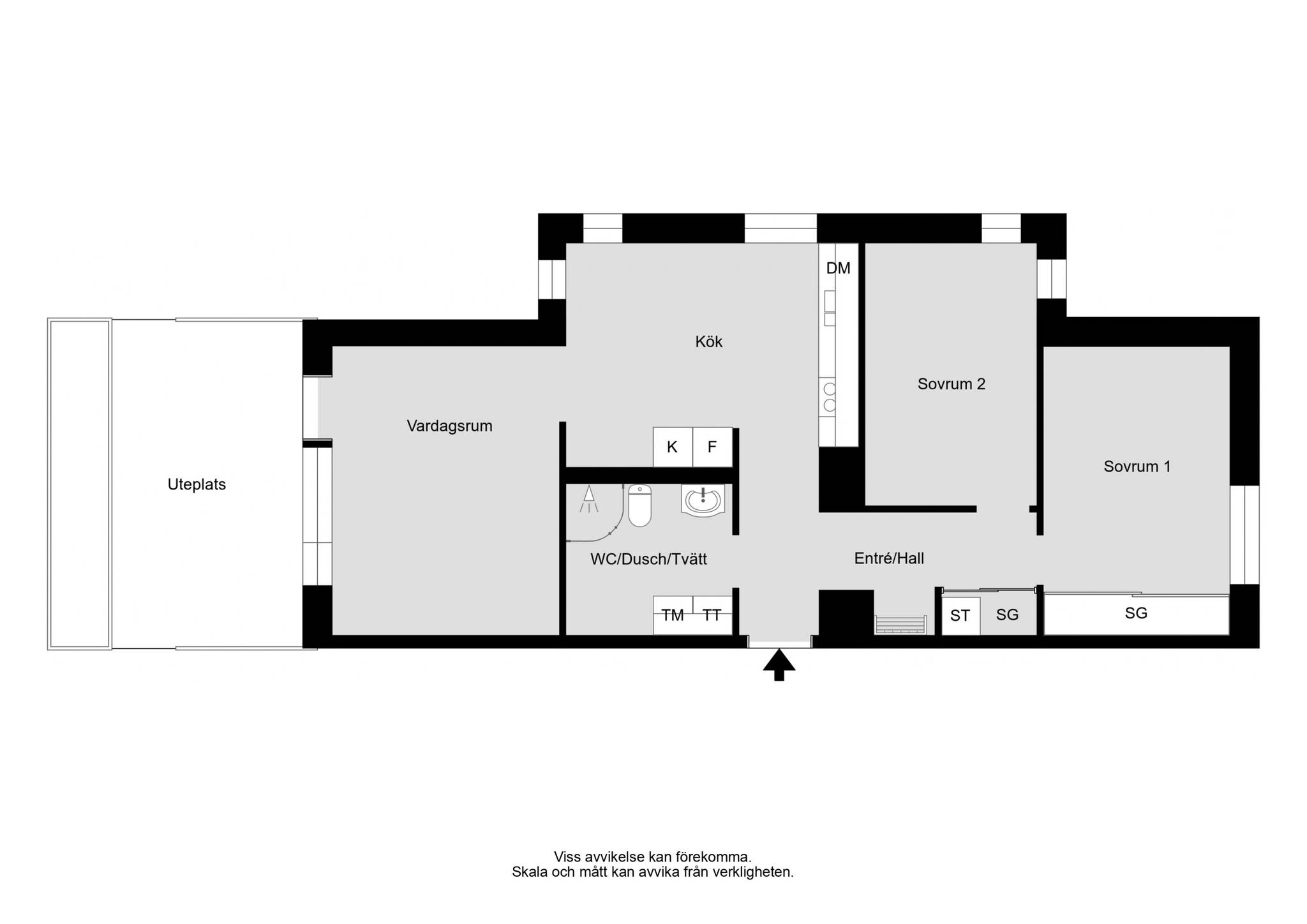 3 rum Lägenhet på Sållargatan 4 Kungsängen / Industristaden Uppsala kommun - bild 43
