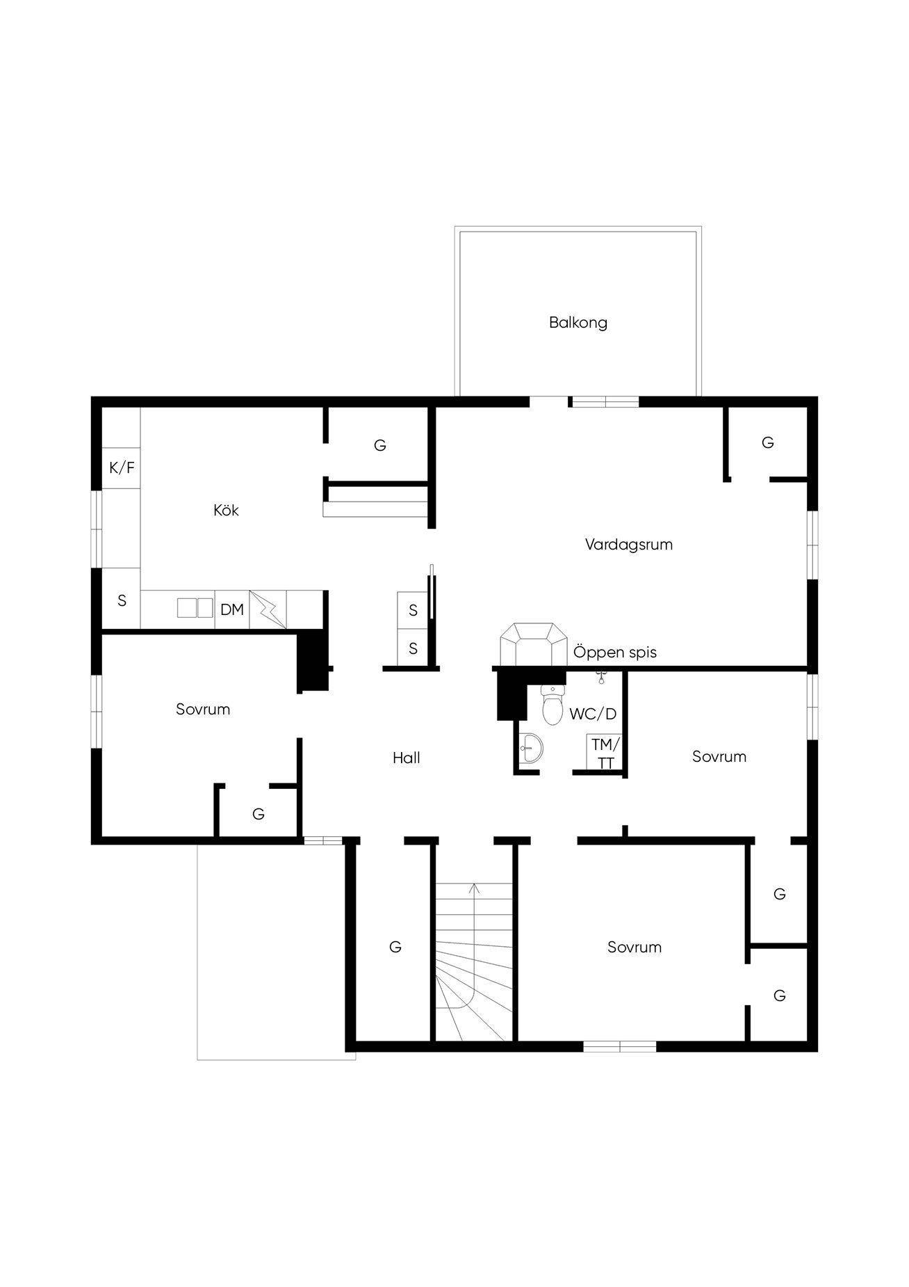 8 rum Villa på Tidstrandsvägen 12 Sågmyra Falu kommun - bild 38
