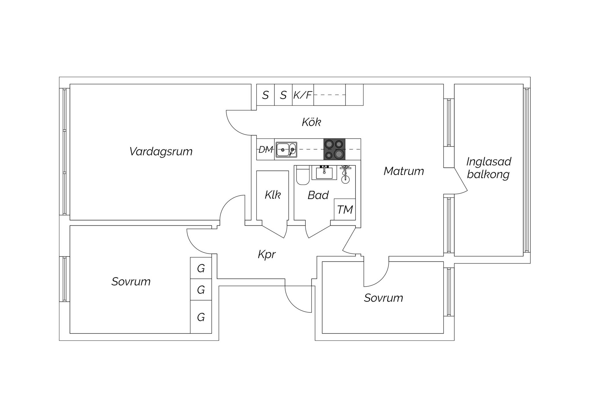 3 rum Lägenhet på Gustavsgatan 50 Centralt Väster Örebro Örebro kommun - bild 33