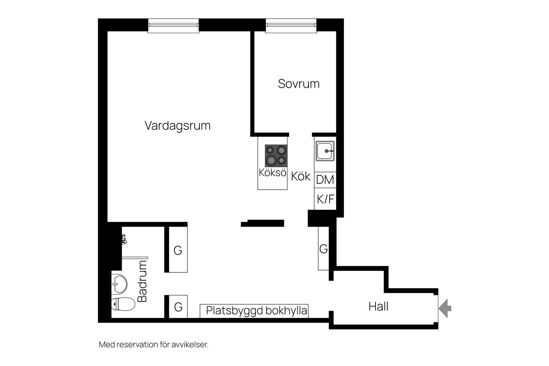 2 rum Lägenhet på Frödingsvägen 6 Stockholms kommun - bild 17