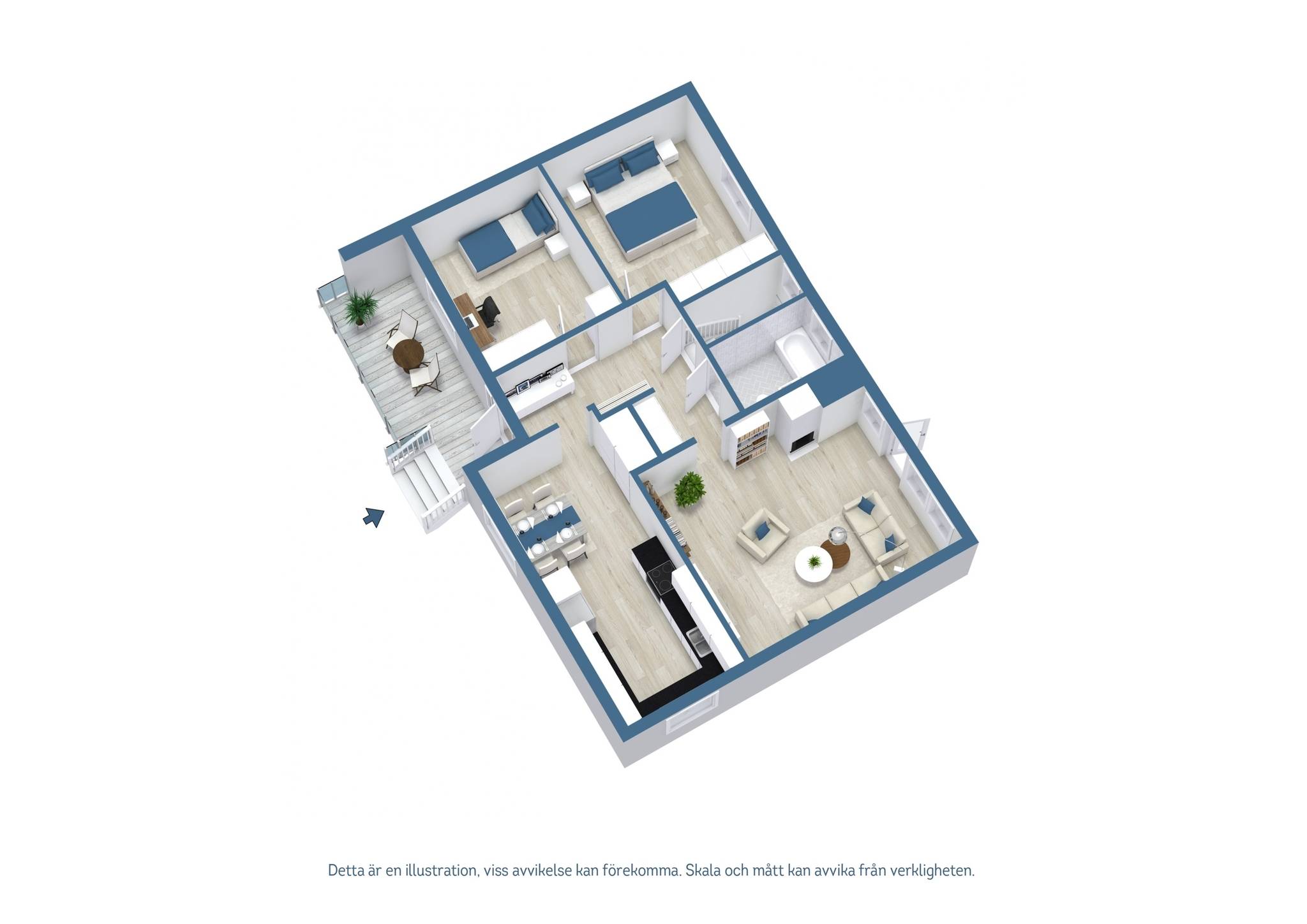 4 rum Villa på Ringvägen 13 Tobo Tierps kommun - bild 38