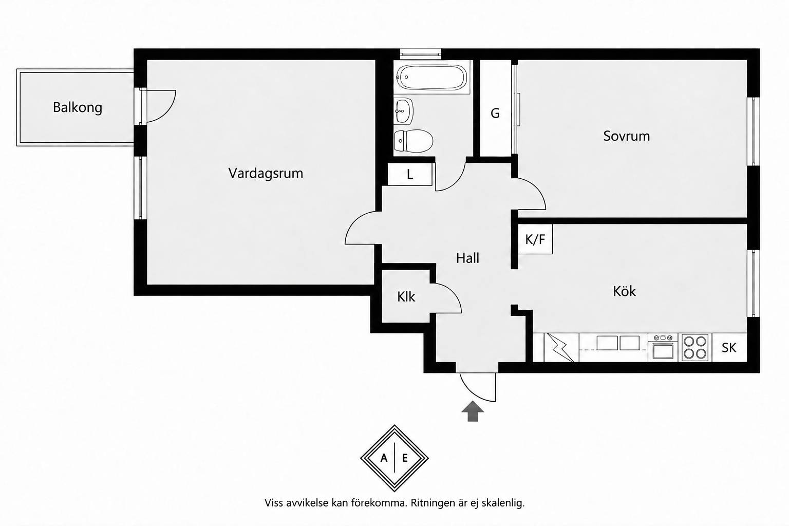 2 rum Lägenhet på Johannelundsvägen 20 Stockholms kommun - bild 30