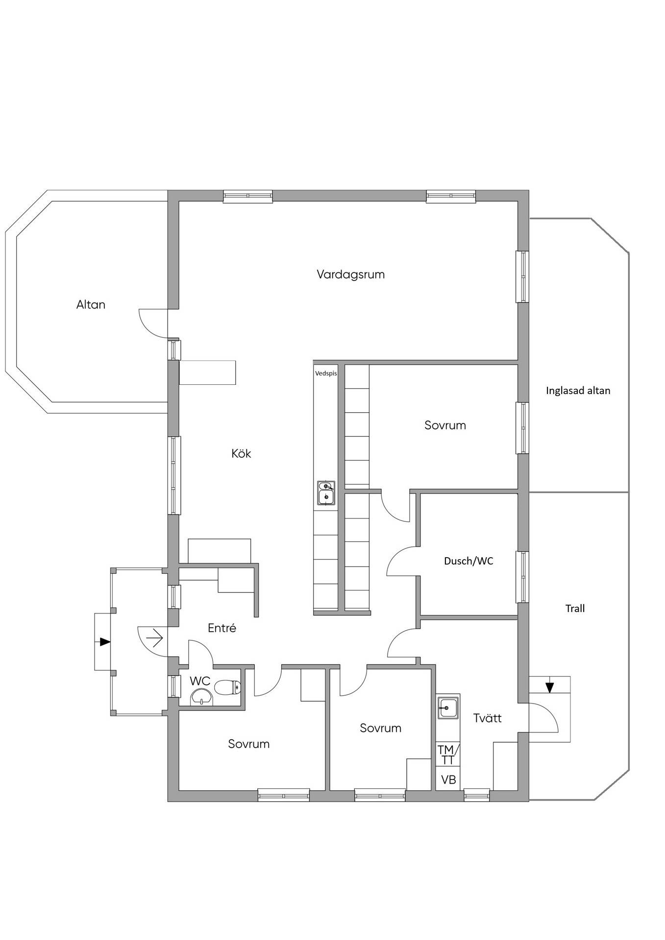 4 rum Villa på Mossarp 64 Gislaved Gislaveds kommun - bild 23